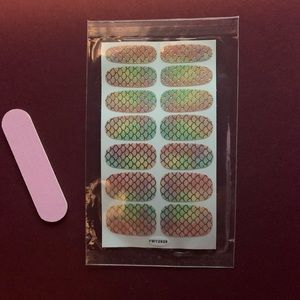 Mermaid nail wrap